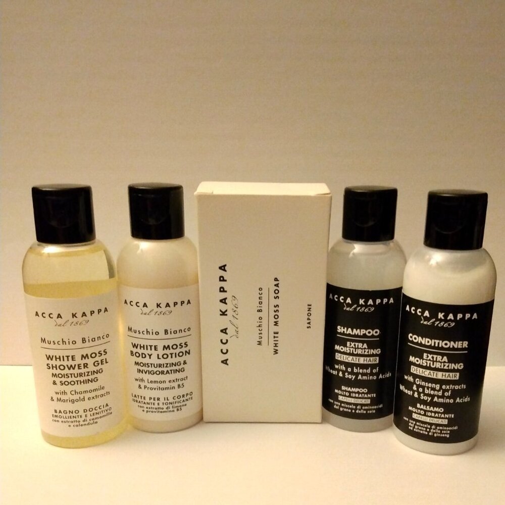 5pc Acca Kappa Luxury Italian Skincare Set, Mother's Day Gift